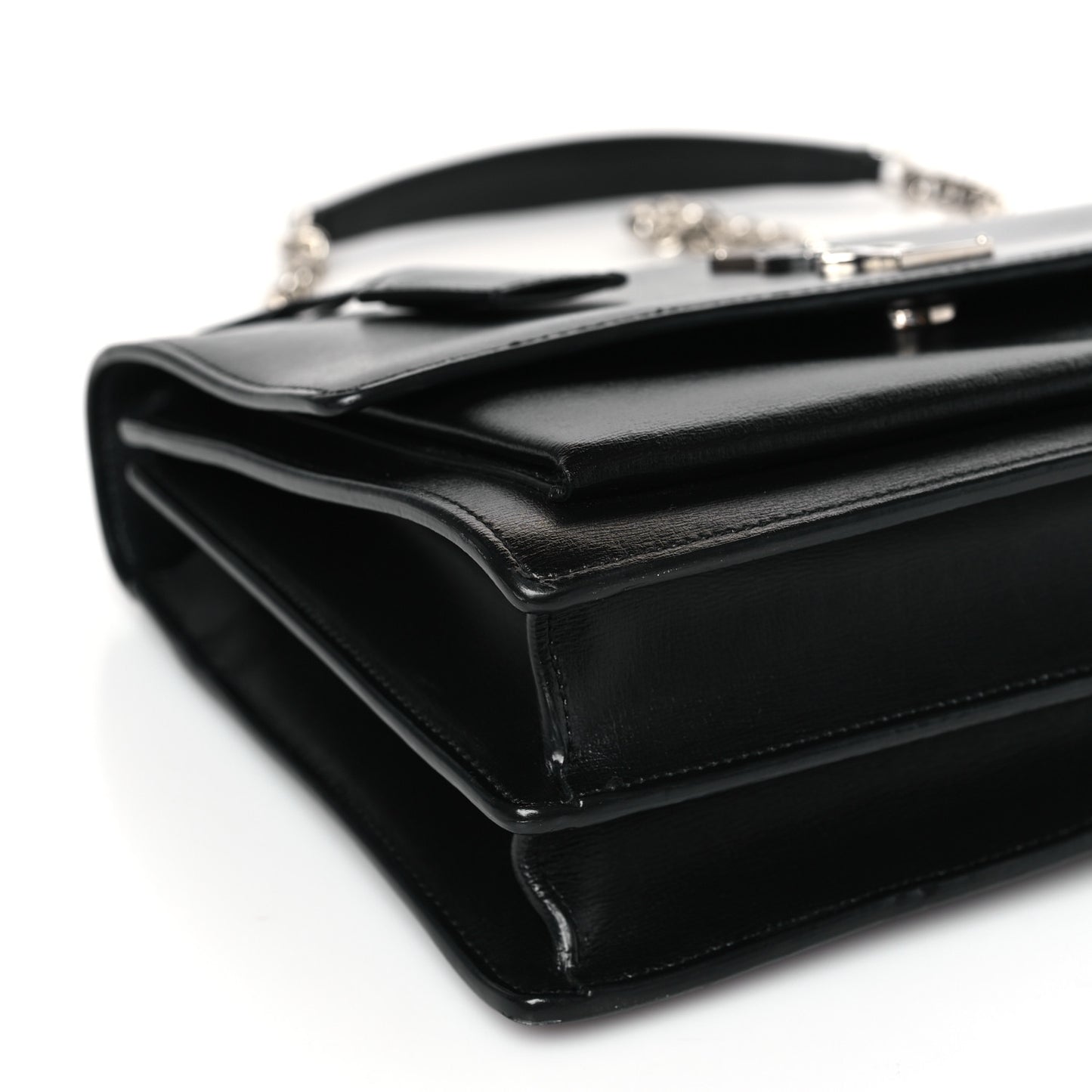 Calfskin Medium Monogram Sunset Black