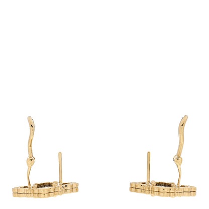 Buccellati 18K Yellow White Gold Opera Tulle Earrings 3 of 5