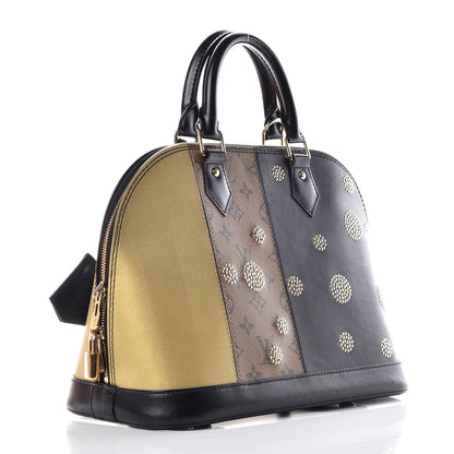 Louis Vuitton Reverse Monogram Studded Night Lights Alma PM 3 of 14