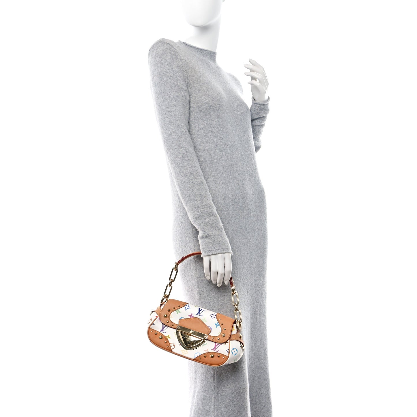 LOUIS VUITTON Monogram Multicolor Marilyn White