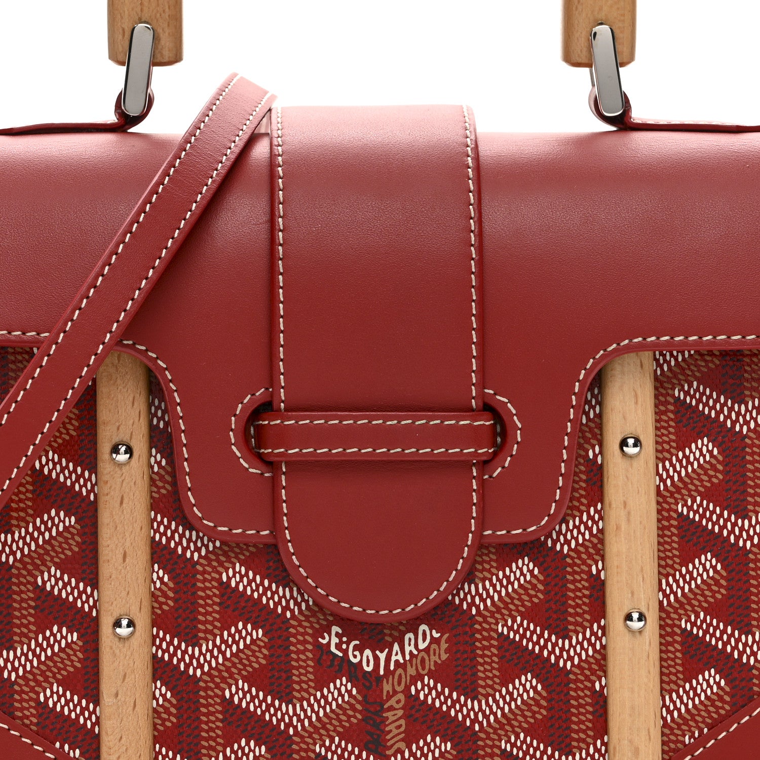 Goyard Goyardine Structure Mini Saigon Red 7 of 12