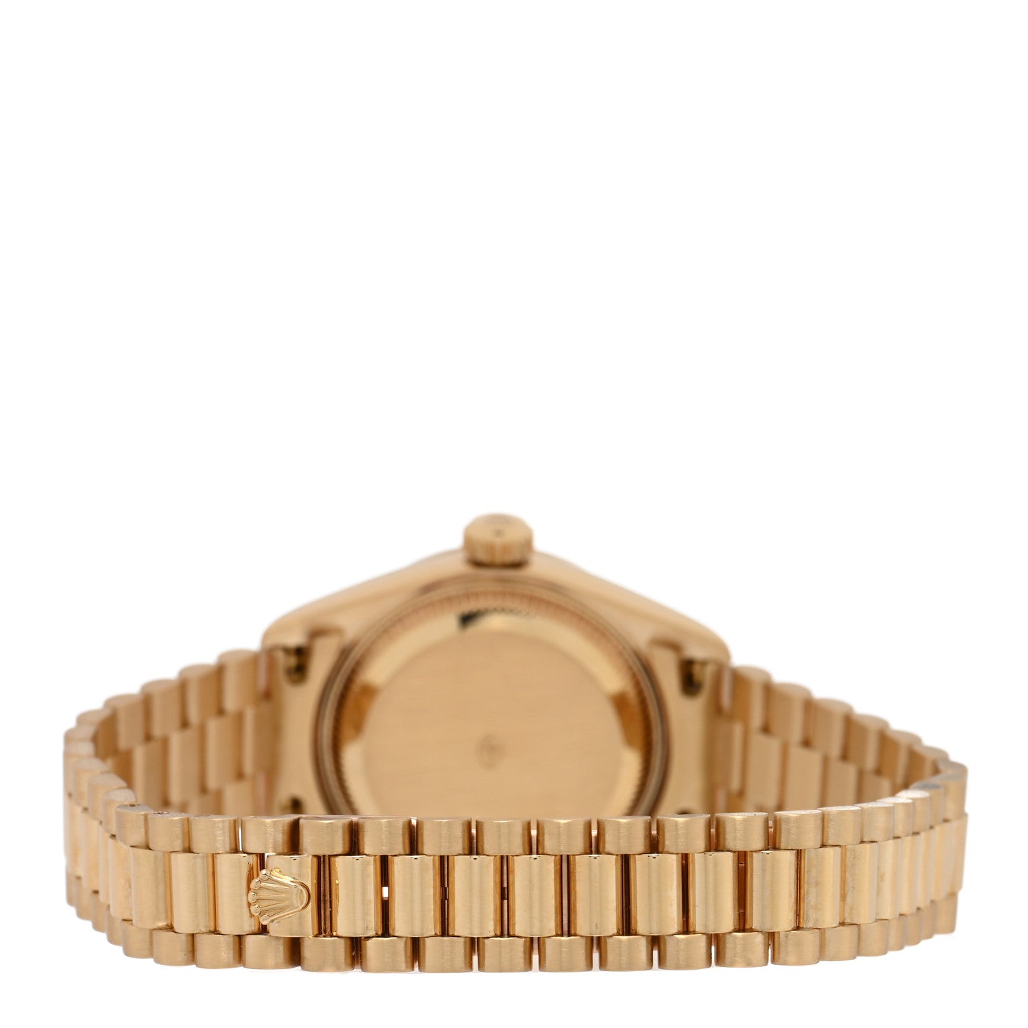 Rolex 18K Yellow Gold Diamond 26mm Datejust President Watch Champagne 69178 3 of 4