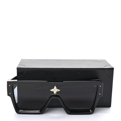 Louis Vuitton Cyclone Sunglasses Z1578E Black 7 of 7