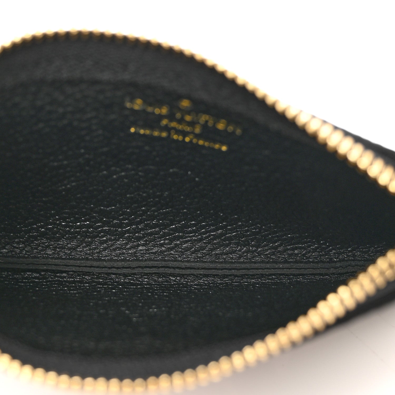 Louis Vuitton Empreinte Monogram Giant Key Pouch Black Beige 5 of 6