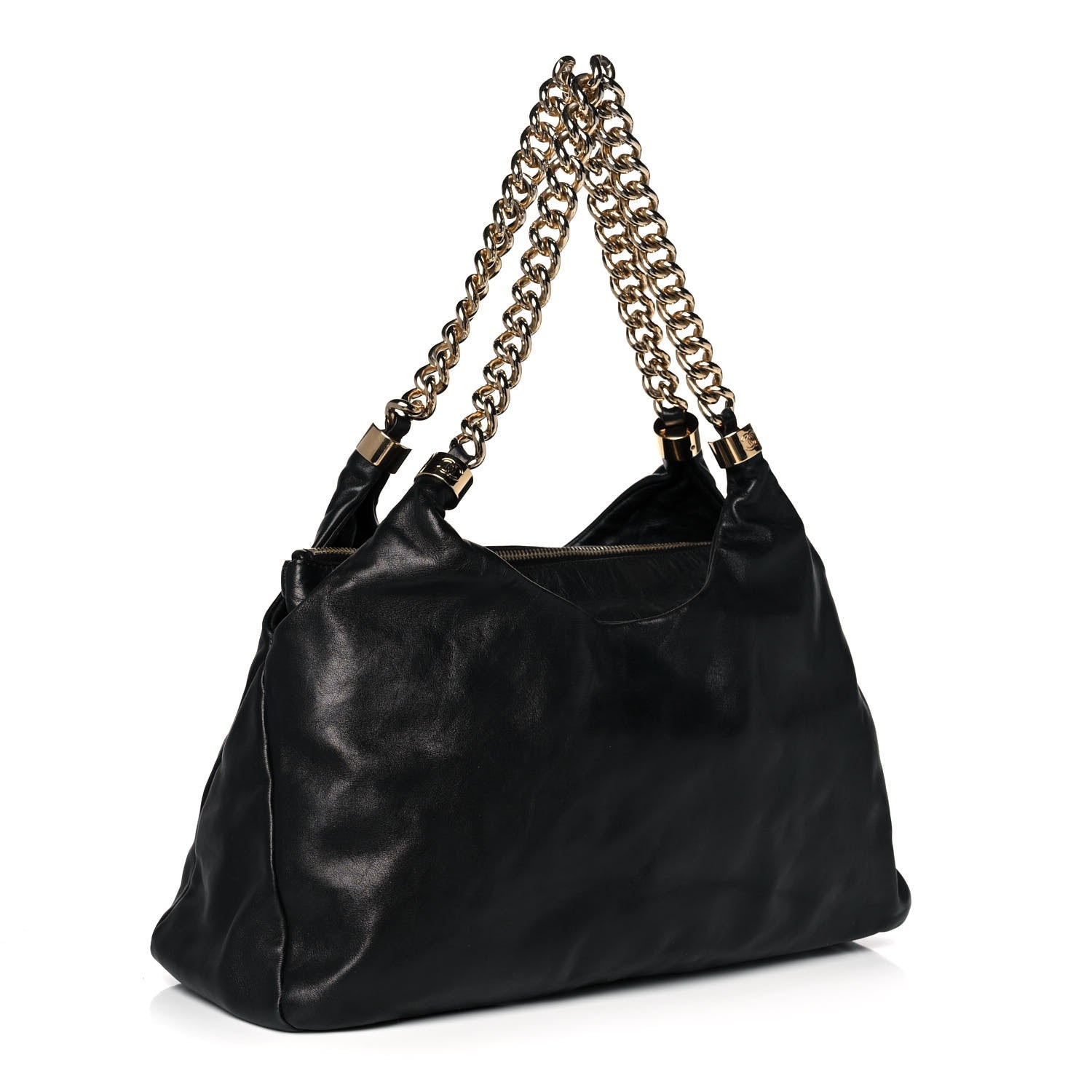 Chanel Calfskin Rodeo Drive Hobo Black 3 of 11
