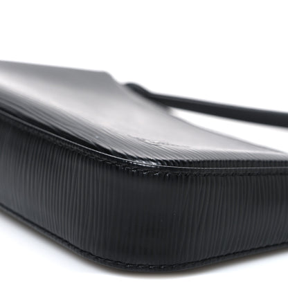 Louis Vuitton Epi Pochette Accessories NM Black 9 of 9