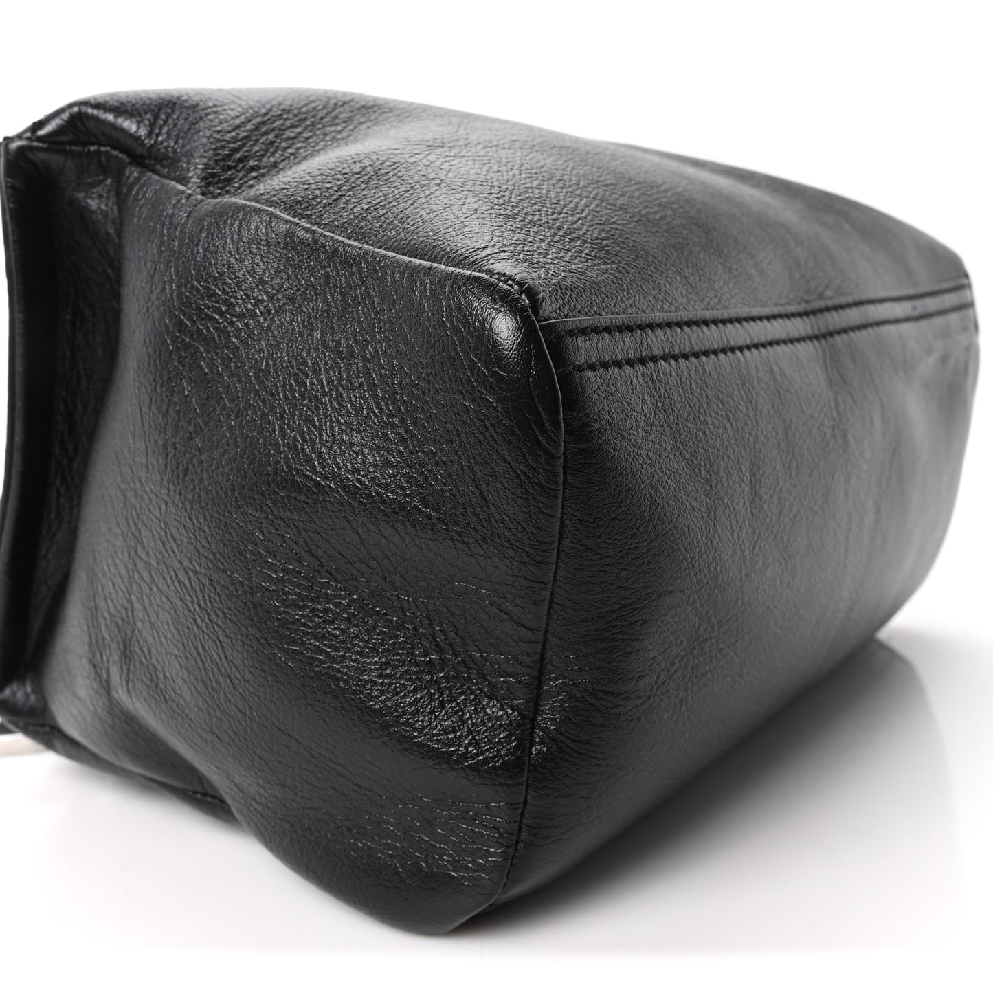 Sugar Goatskin Small Pandora Black