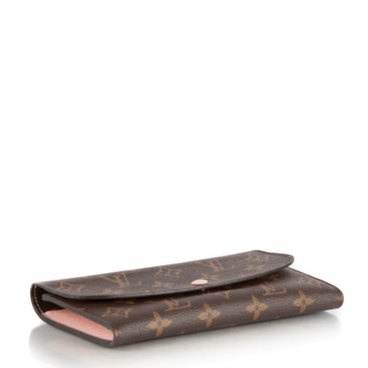 Louis Vuitton Monogram Emilie Wallet Rose Ballerine 4 of 7