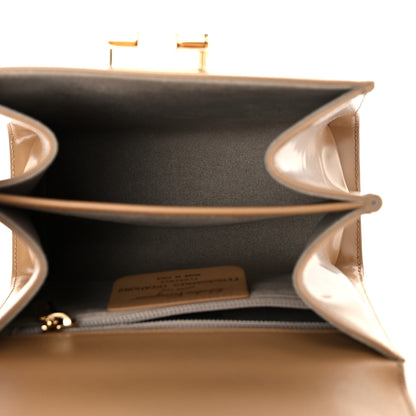 Salvatore Ferragamo Brushed Off Calfskin Iconic Top Handle Bag Camel 5 of 11