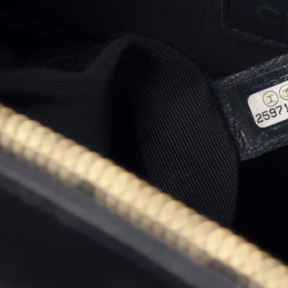 Chanel Shearling Medium Gabrielle Hobo Navy 10 of 12