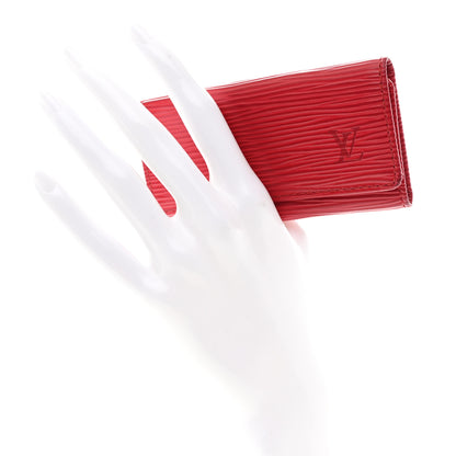 Louis Vuitton Epi Multicles 4 Key Holder Castillan Red 2 of 7