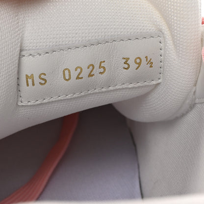Louis Vuitton Calfskin Monogram Womens LV Trainer Sneakers 39.5 Light Pink 9 of 9