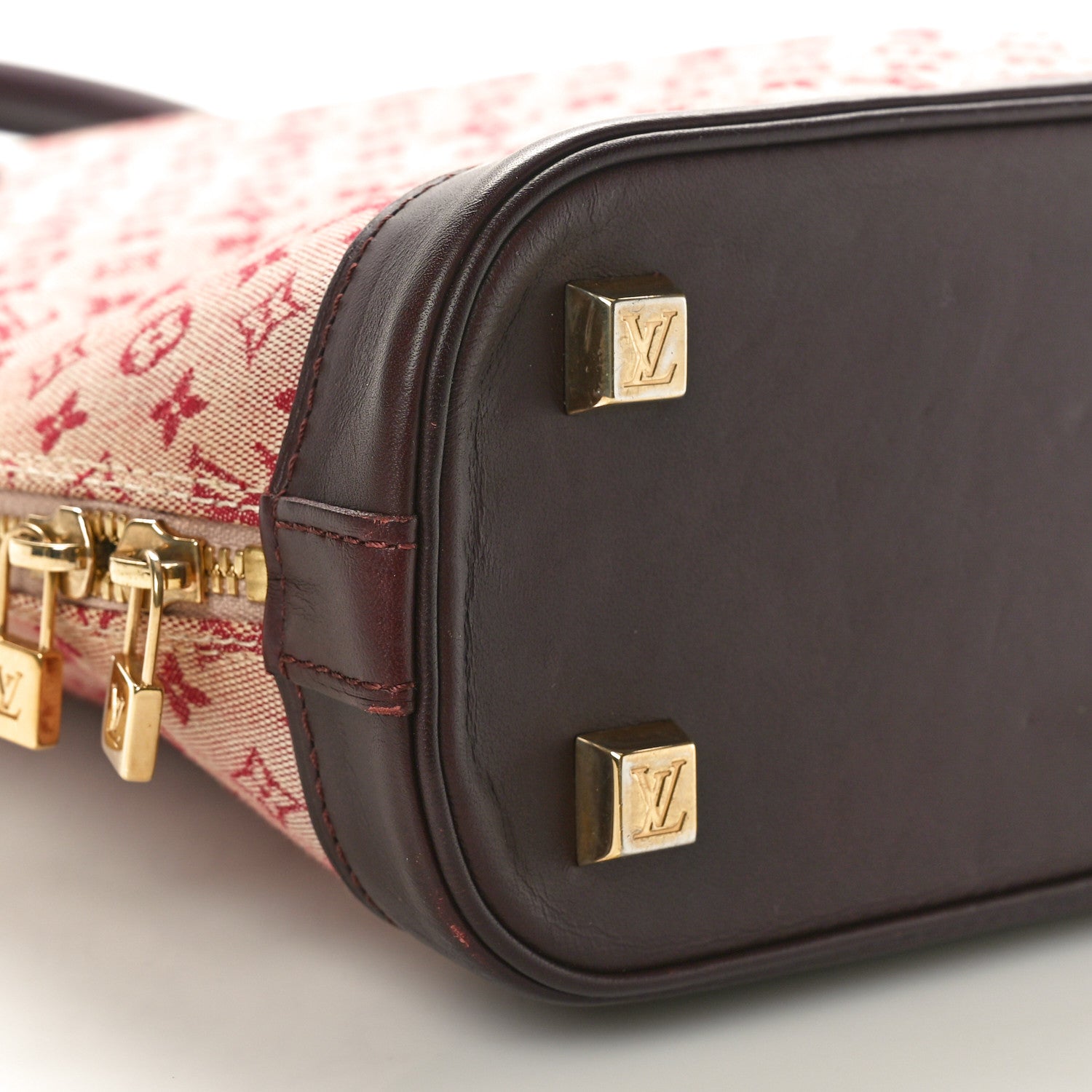 Louis Vuitton Mini Monogram Alma Haut Cherry 8 of 9