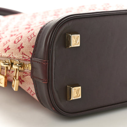 Louis Vuitton Mini Monogram Alma Haut Cherry 8 of 9