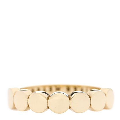 Jennifer Meyer 18K Yellow Gold Mini Circle Link Ring 49 5 1 of 5