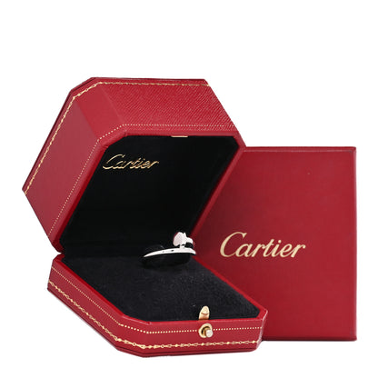 Cartier 18K White Gold Juste Un Clou Ring 57 8 5 of 5