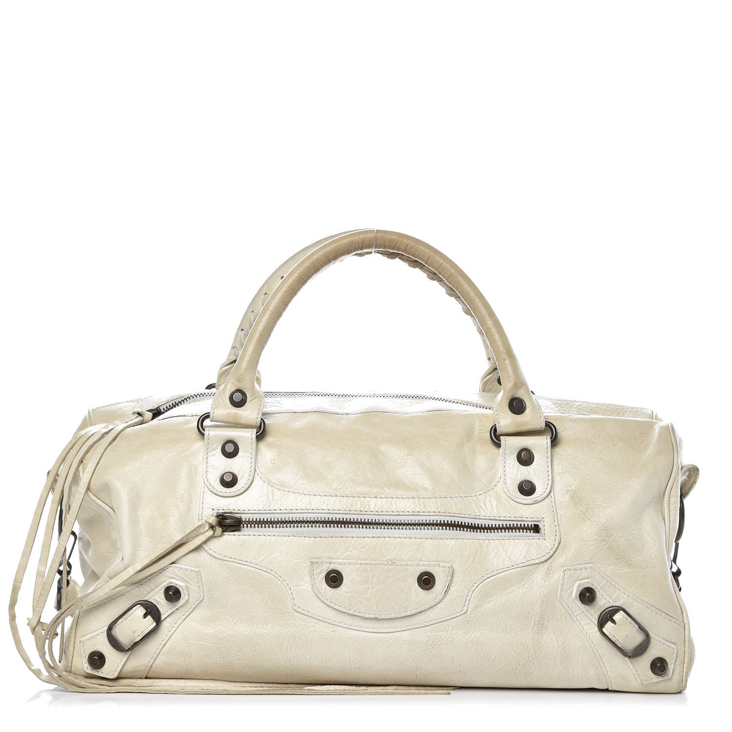 Balenciaga Agneau Classic Hardware Twiggy White 1 of 20