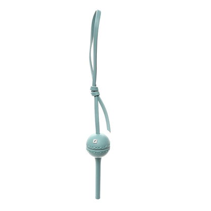 Fendi X CHUPA CHUPS Vitello Grace Lollipop Holder Bag Charm Key Ring Light Blue 1 of 3