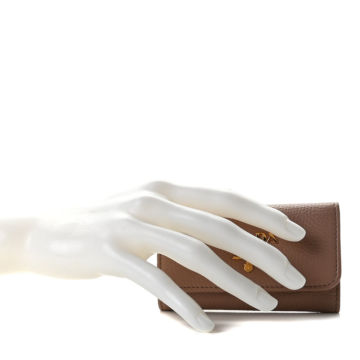 Vitello Grain 6 Key Holder Cipria