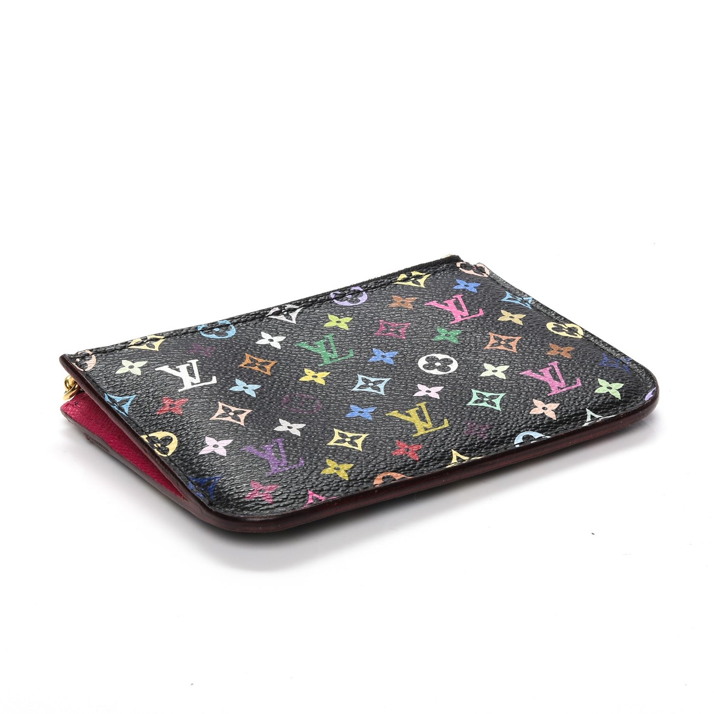 Monogram Multicolor Key Pouch Black Grenade