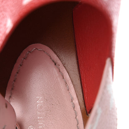 Louis Vuitton Monogram Giant Sandals 38 Rouge 8 of 10