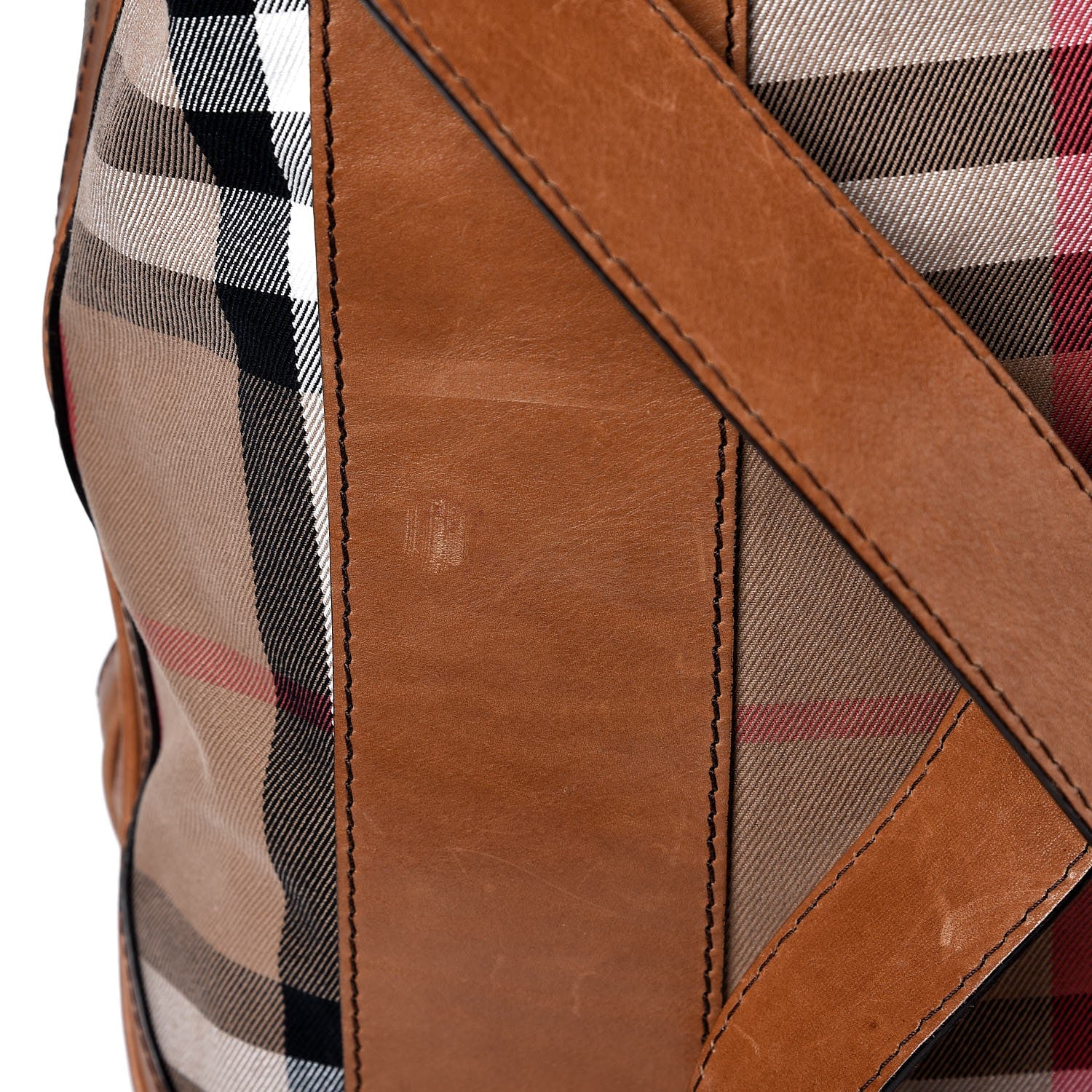 Burberry House Check Large Tote Brown 15 of 15