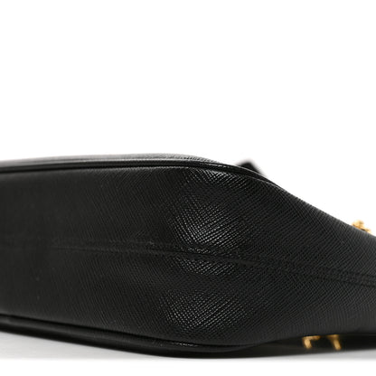 Prada Saffiano Lux Re-Edition 2005 Shoulder Bag Black 9 of 9