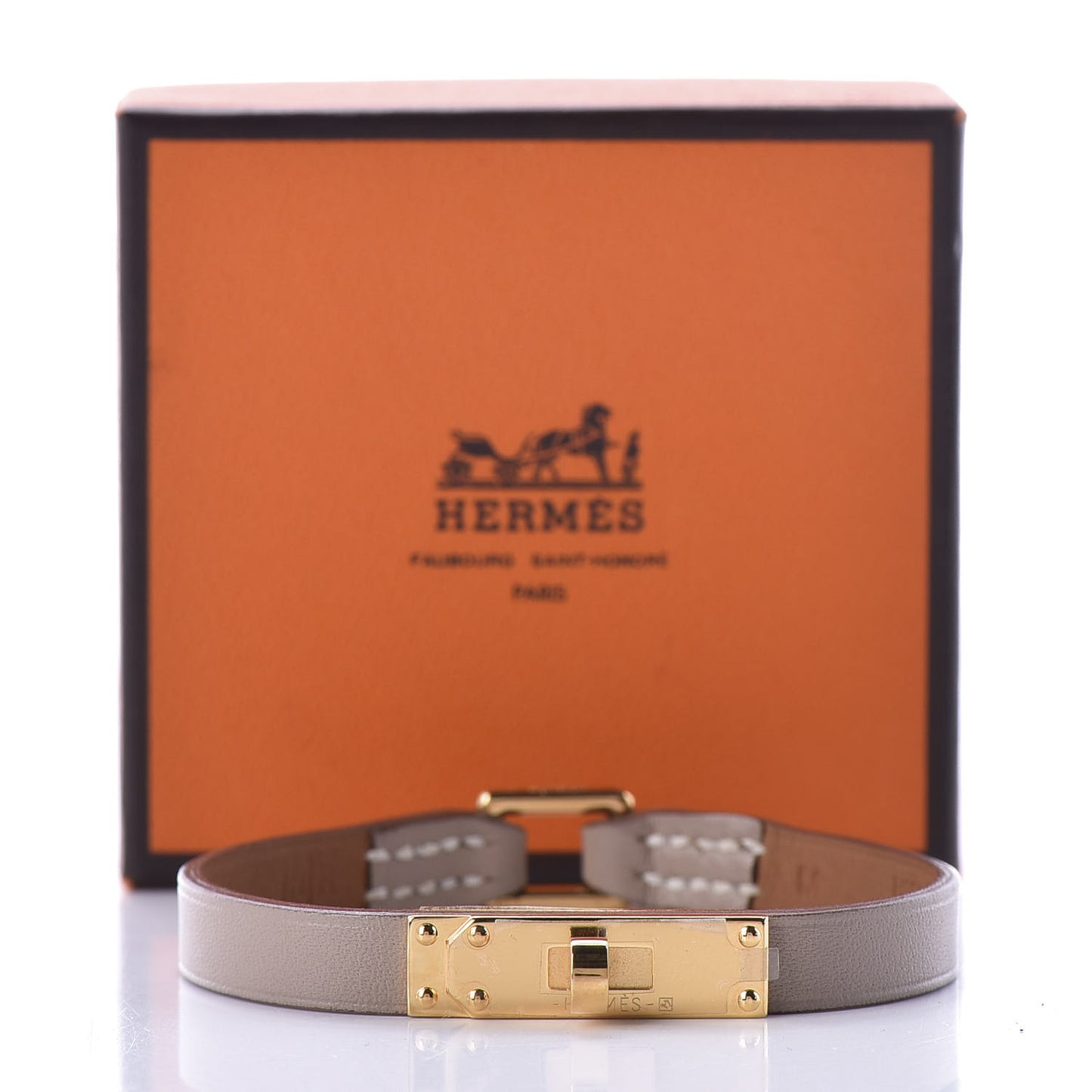 Tadelakt Micro Kelly Bracelet M Argile