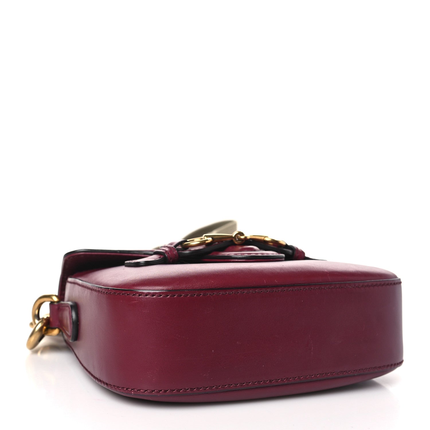 Gucci Ruinart Calfskin Small Lady Web Shoulder Bag Red 4 of 15