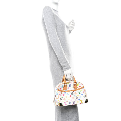 Louis Vuitton LOUIS VUITTON Monogram Multicolor Trouville White 3 of 10