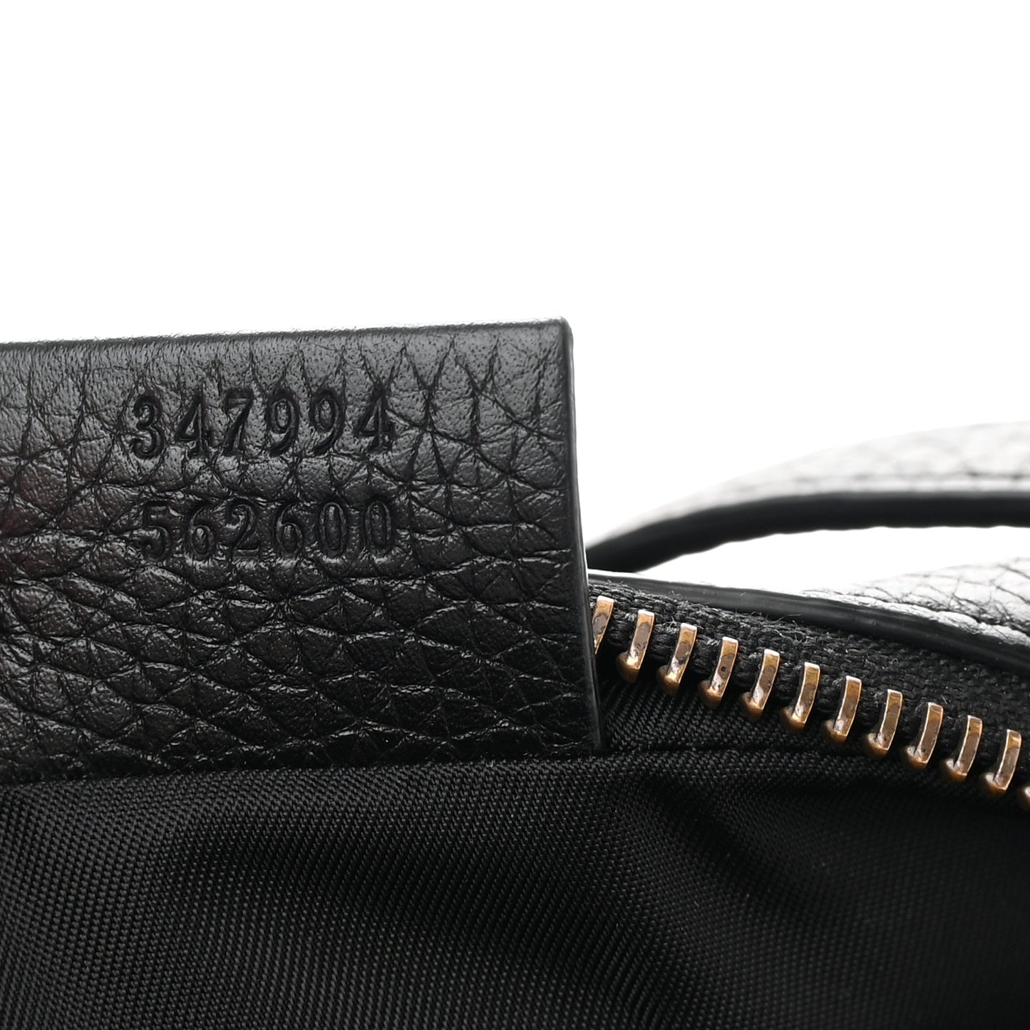 Pebbled Calfskin Mini Soho Disco Bag Black