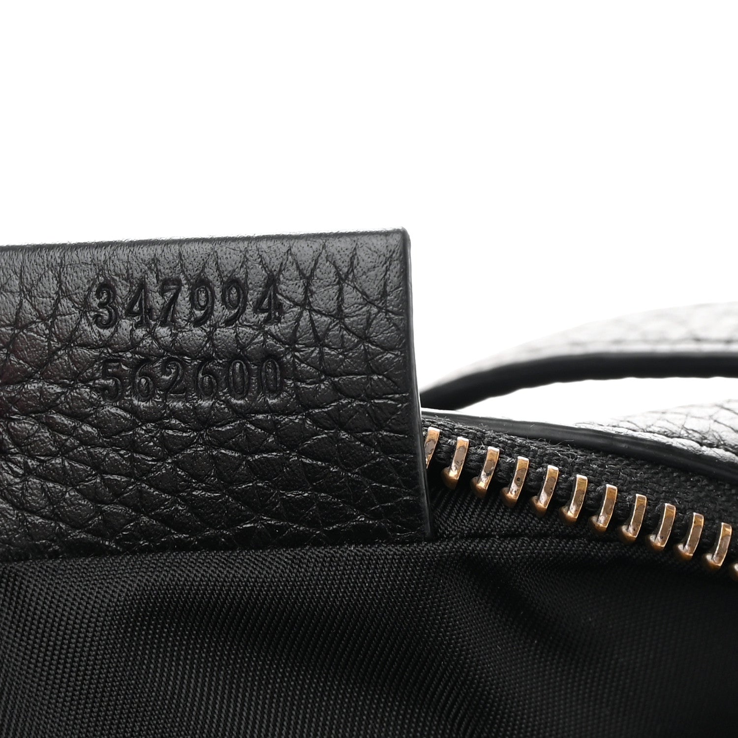 Gucci Pebbled Calfskin Mini Soho Disco Bag Black 6 of 13