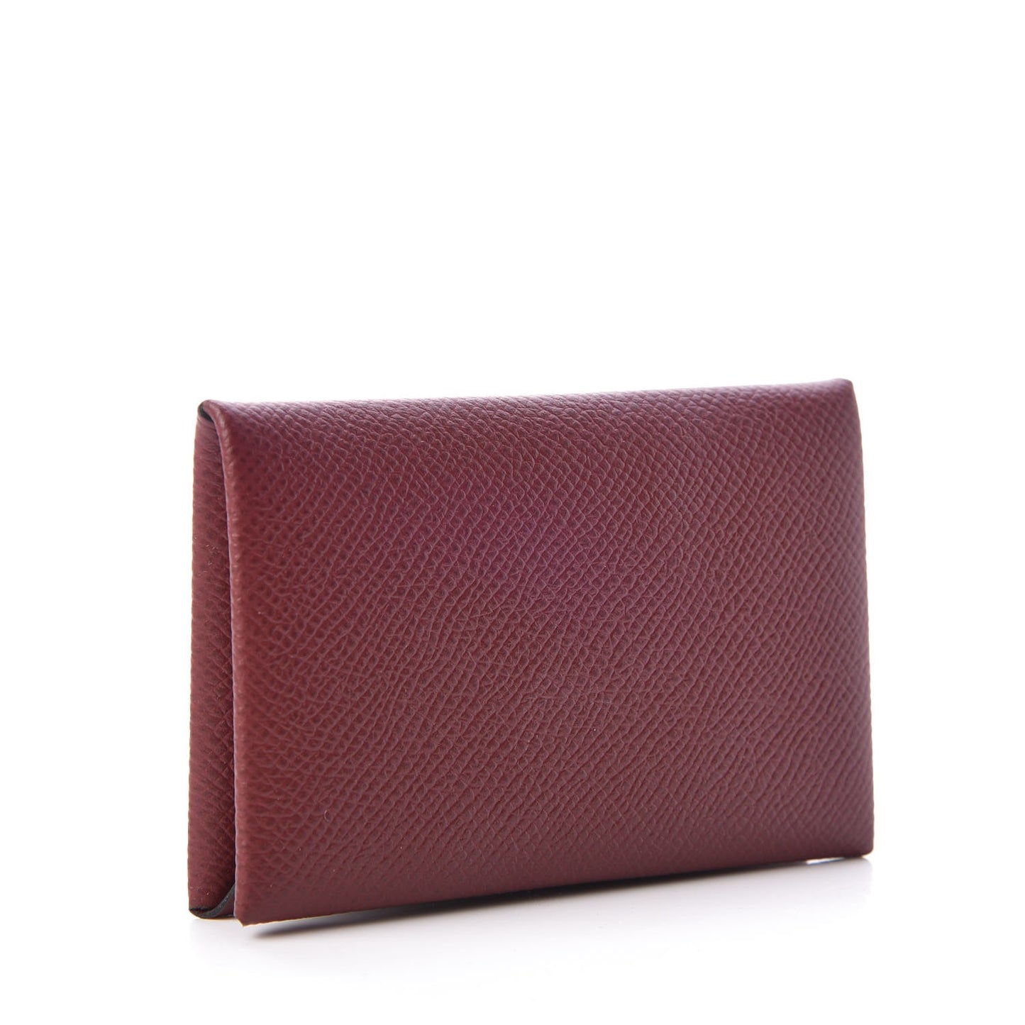 Epsom Calvi Card Case Rouge Grenat