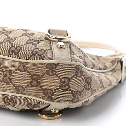 Gucci Monogram Medium Abbey D Ring Hobo Off White 9 of 12