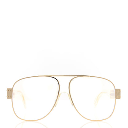 Christian Dior Metal Acetate Diorsignature A3U Sunglasses Gold 2 of 7