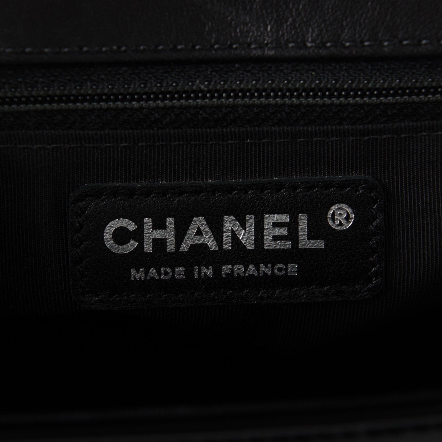 Chanel Glazed Calfskin Medium Boy Flap Black 6 of 8