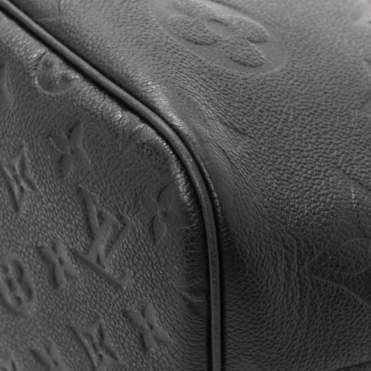 Louis Vuitton Empreinte Monogram Giant Neverfull MM Black 12 of 12