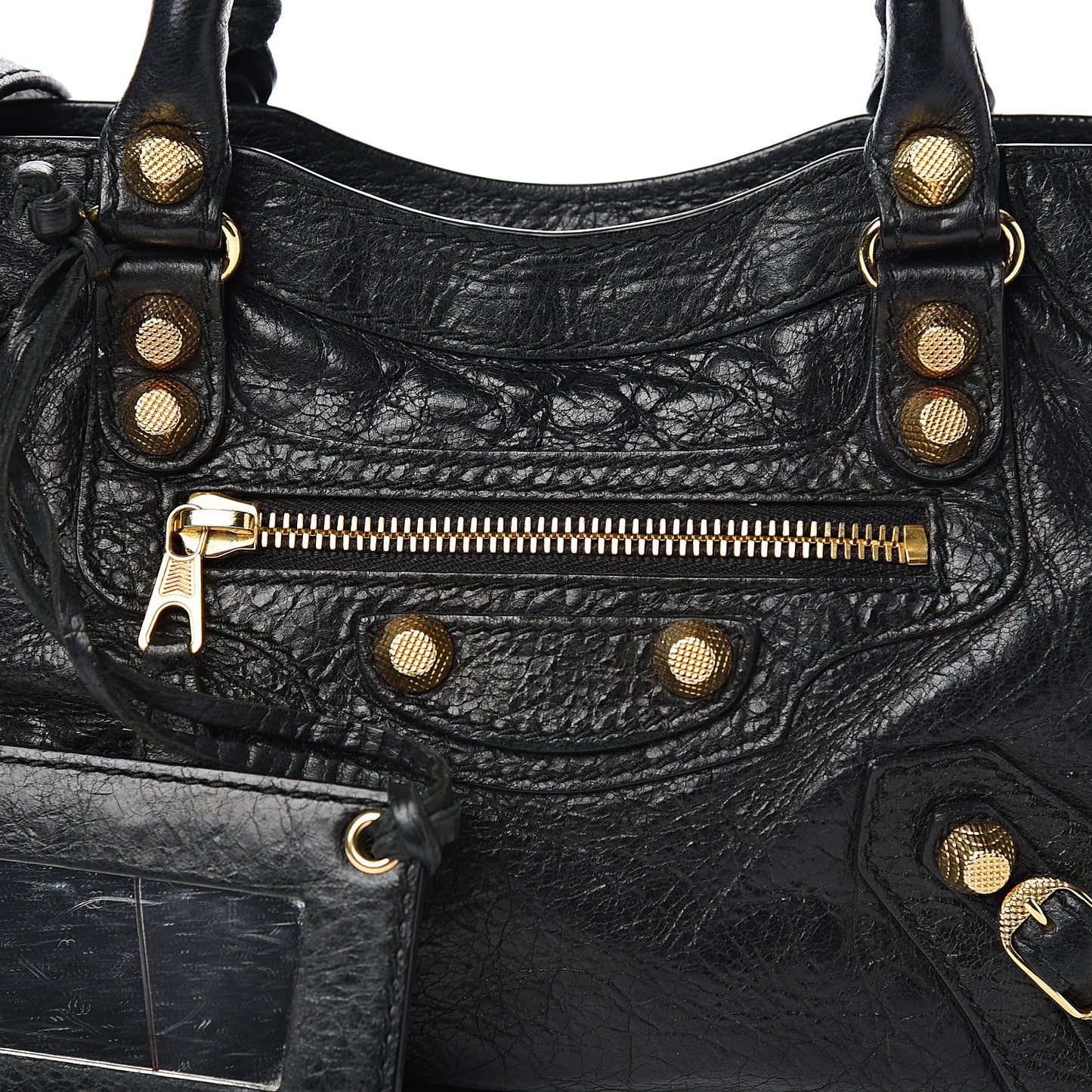 Agneau Giant 12 Gold Hardware Mini City Black