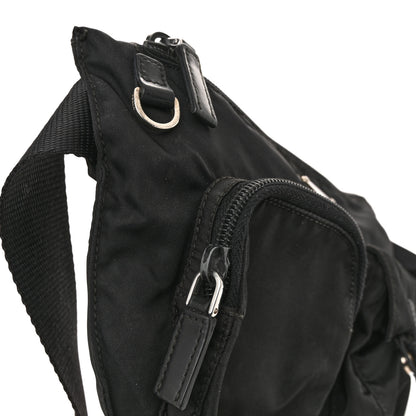 Prada Tessuto Nylon Multi Pocket Belt Bag Black 12 of 13