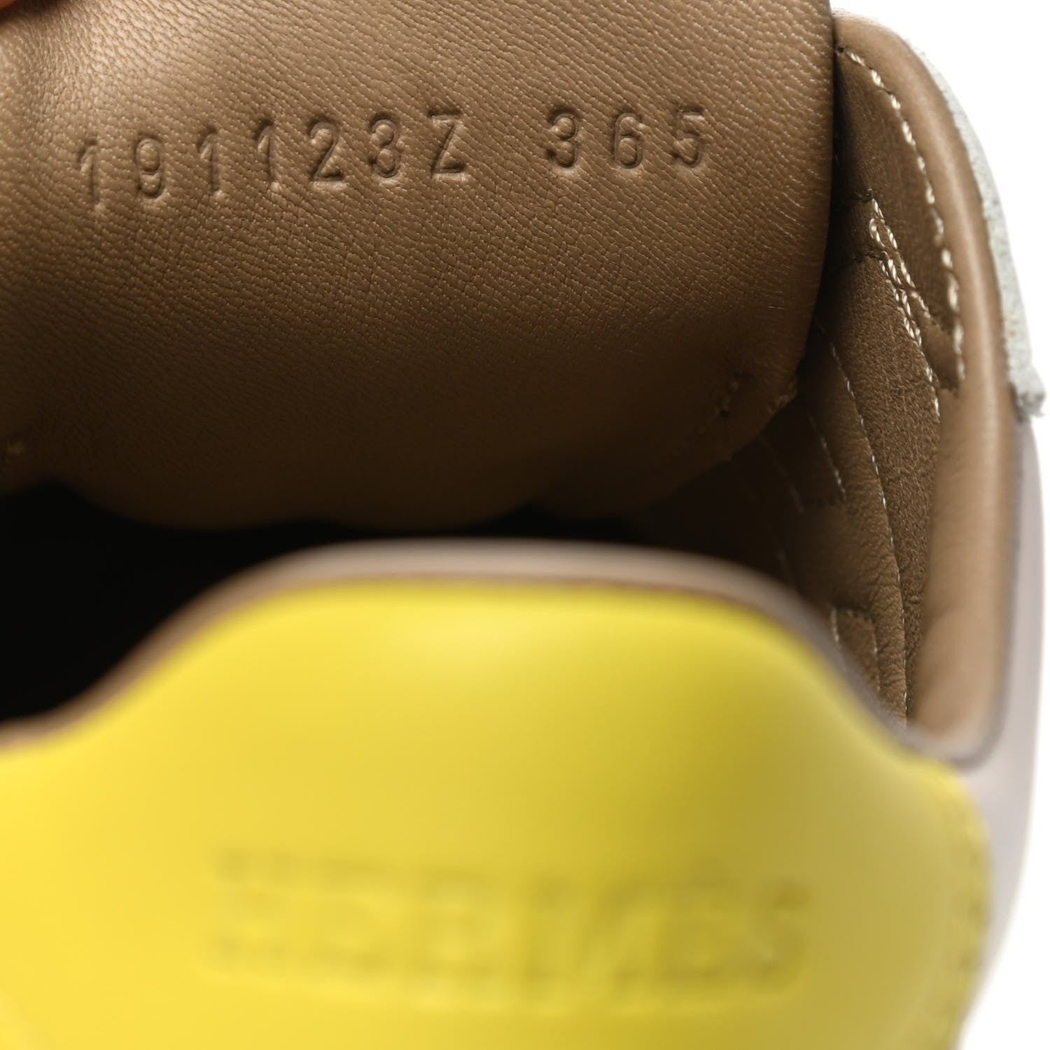 Hermes Calfskin Pegase Pop Quicker Sneakers 36.5 Beige Multicolor 8 of 8