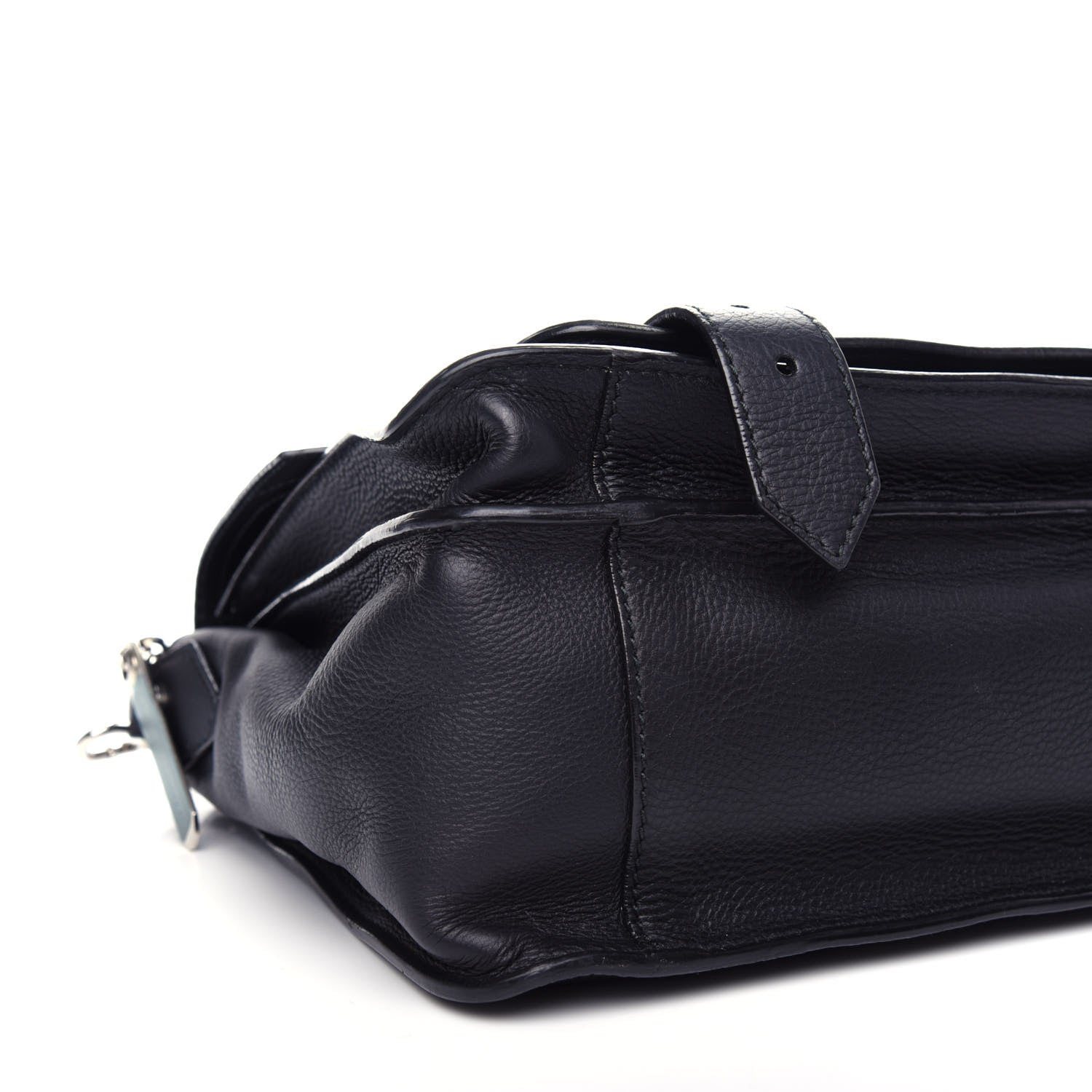 Proenza Schouler Soft Grainy Calfskin Medium PS1 Satchel Black 8 of 10