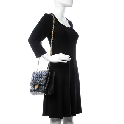 Chanel Aged Calfskin Quilted 2.55 Reissue 227 Flap Black 2 of 9