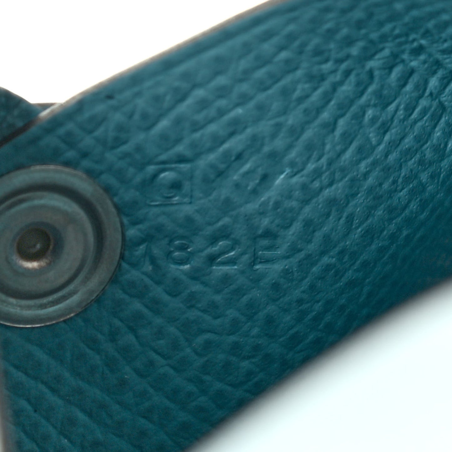 Epsom Calvi Card Case Blue Jean