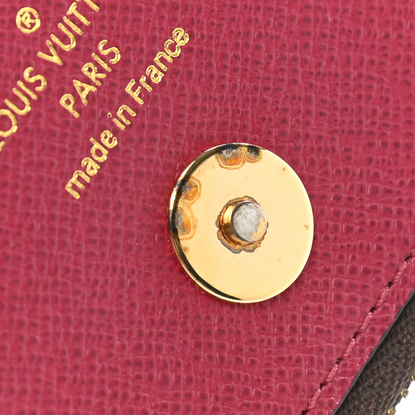 Monogram Adele Compact Wallet Fuchsia