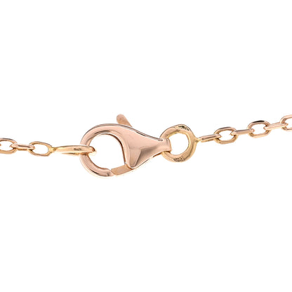 Cartier 18K Pink Gold Diamond Caresse D'Orchidees Par Cartier Pendant Necklace 5 of 5