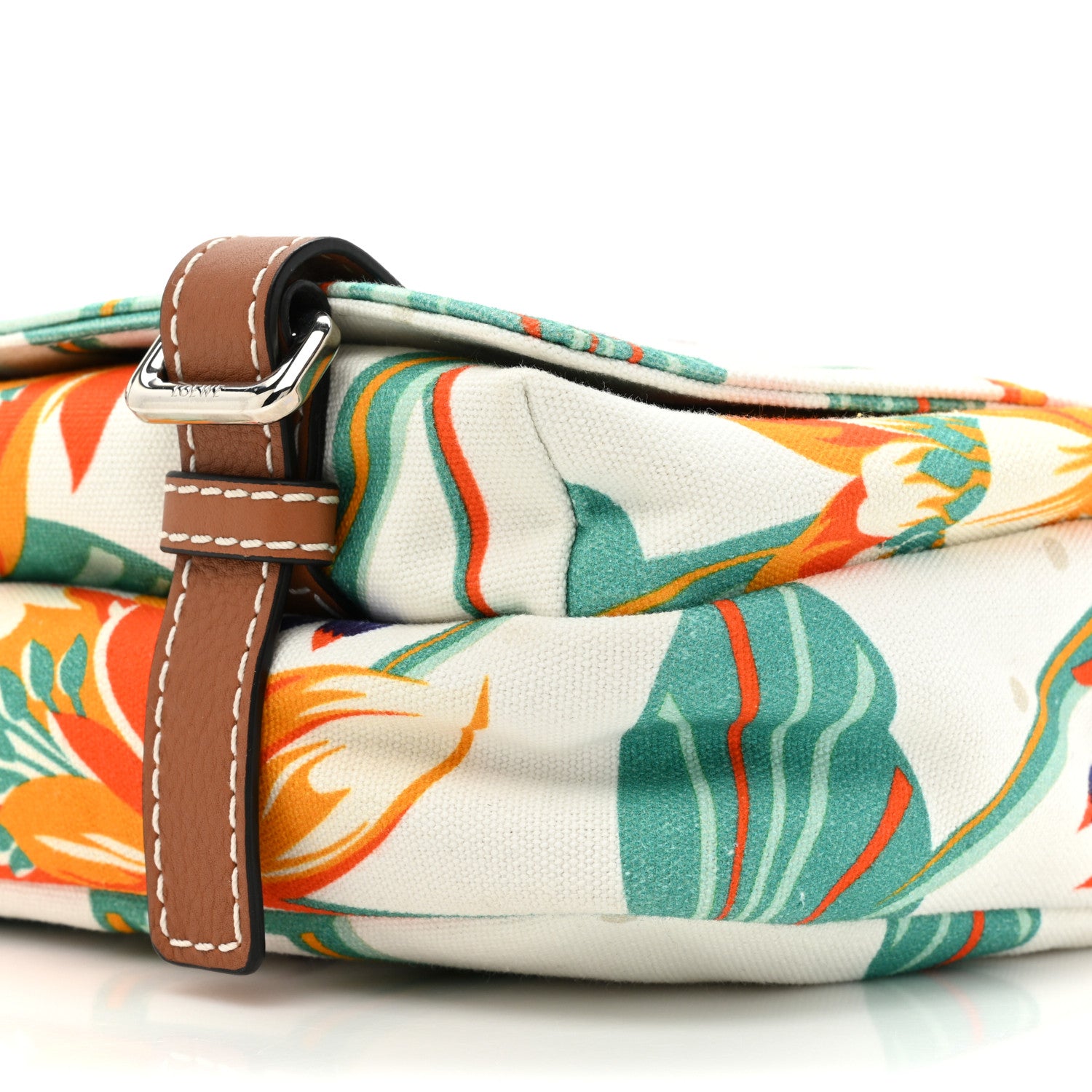 Loewe Canvas Waterlily Print Paula's Ibiza Messenger Multicolor 8 of 9
