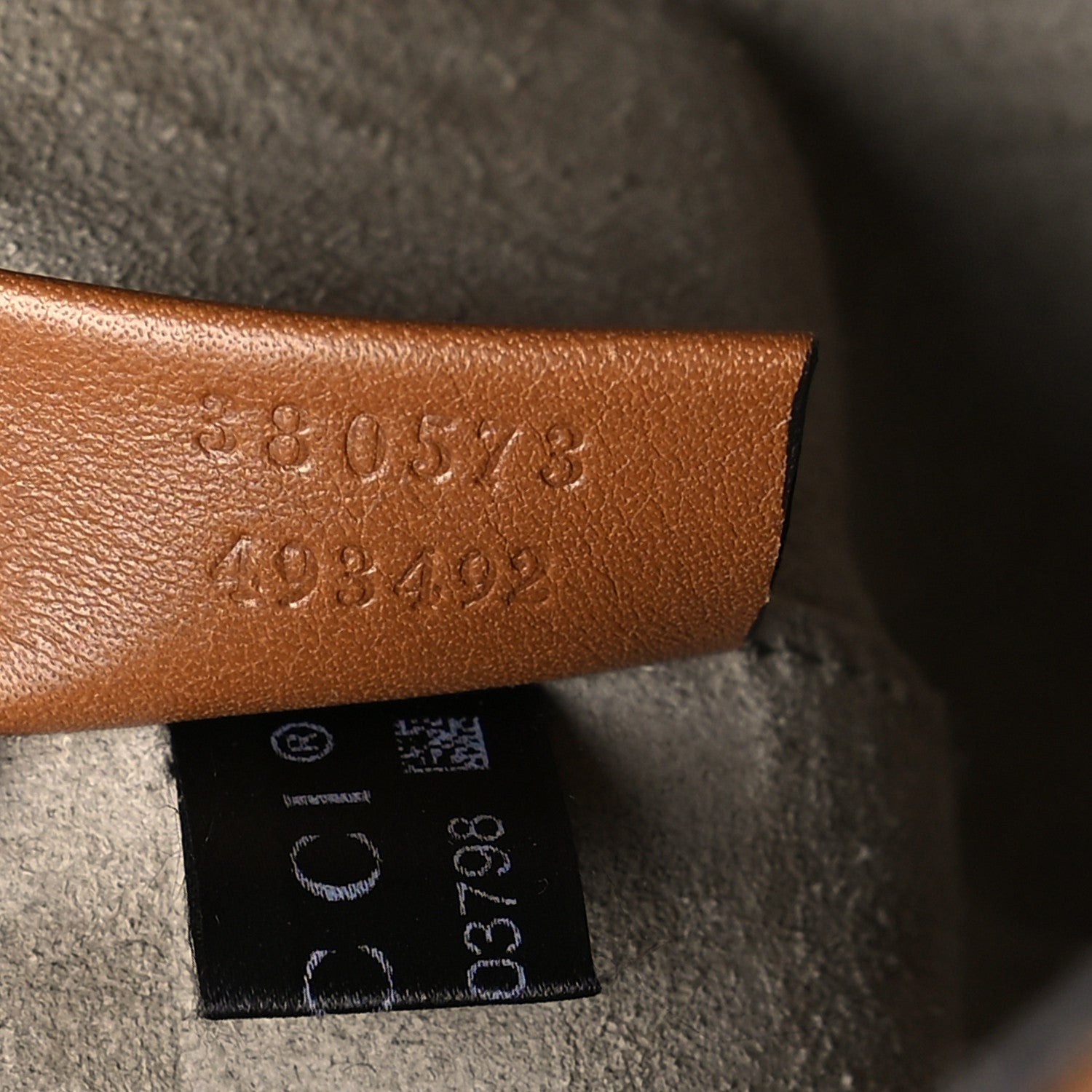 Gucci Suede Medium Lady Web Shoulder Bag New Marron 7 of 10