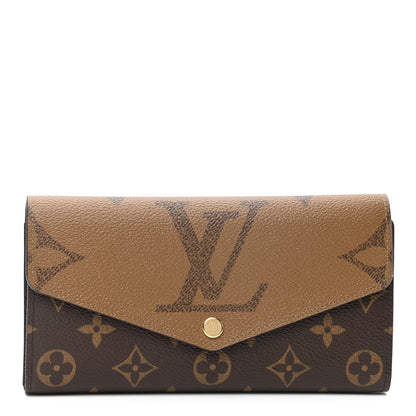 Louis Vuitton Reverse Monogram Giant Sarah Wallet 1 of 6