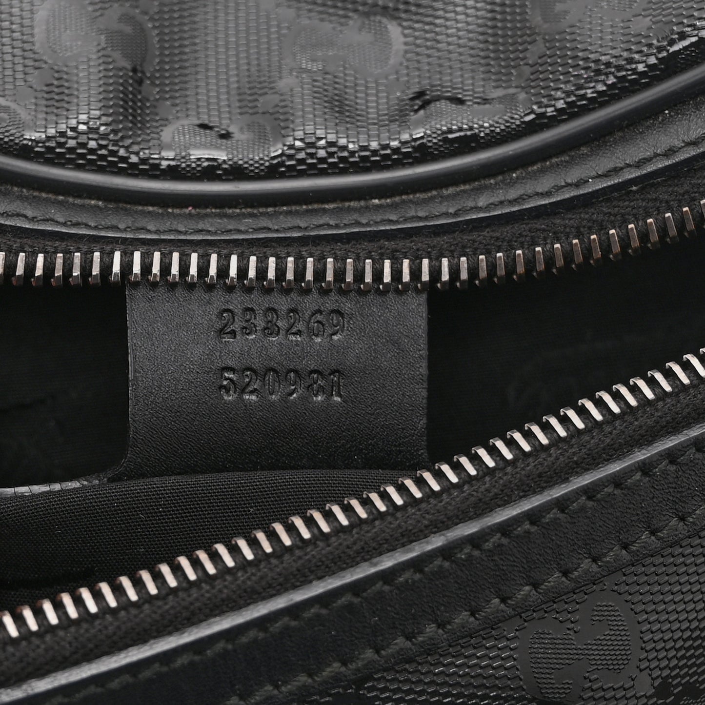 Imprime Monogram Belt Bag Black
