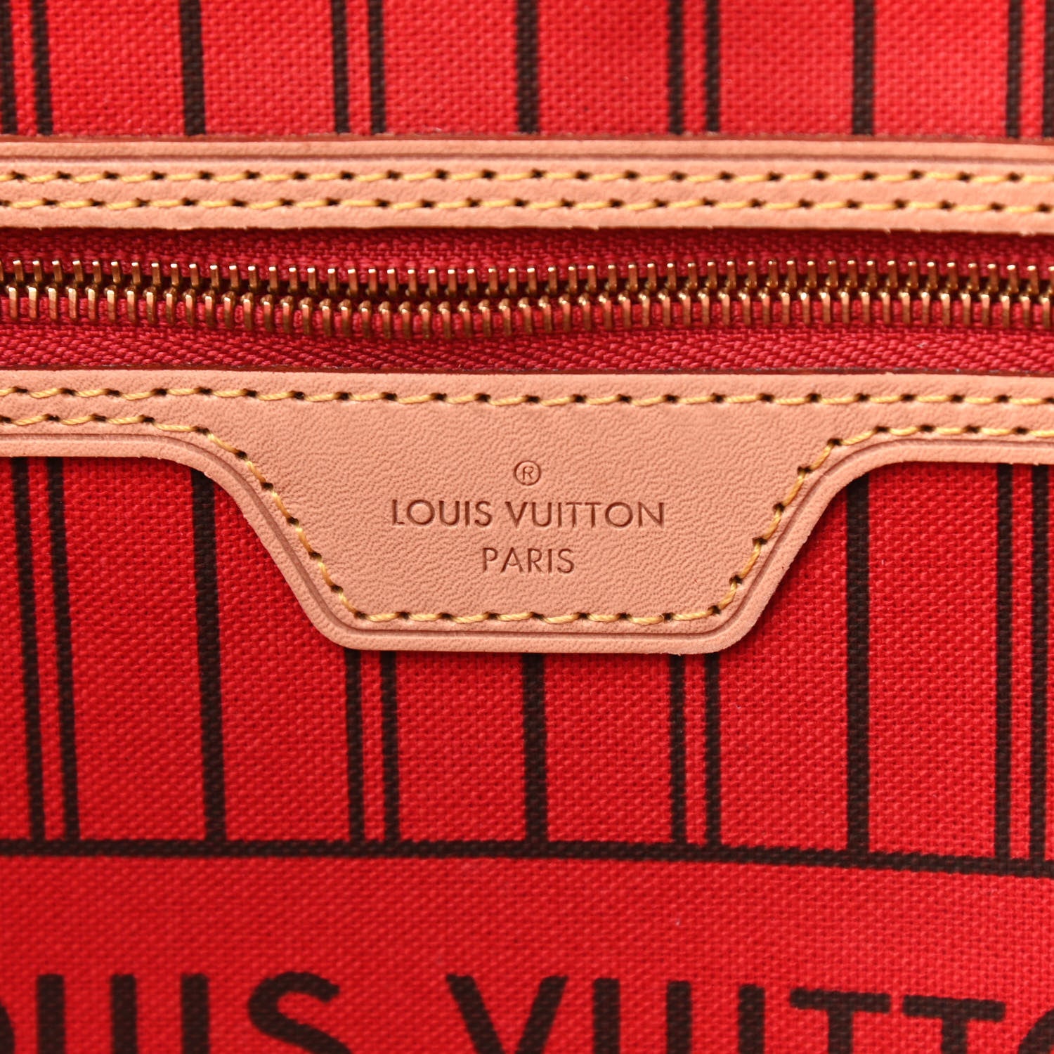 Louis Vuitton Monogram Neo Neverfull MM Cherry 6 of 13